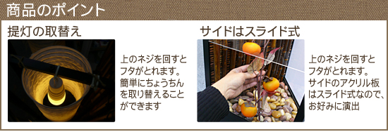 和風看板「ライティングギャラリー」