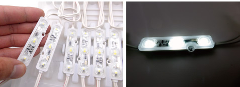 AC100V LEDモジュール「KAL-1265K-100V」使用画像
